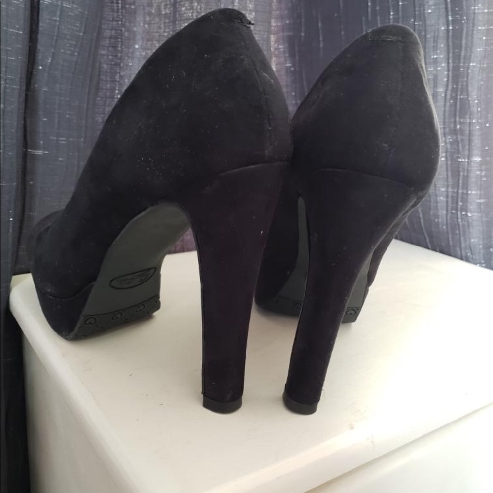 Candies Peep toe platform heel